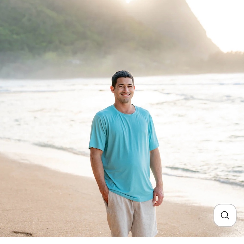 Light Blue Bamboo T-Shirt